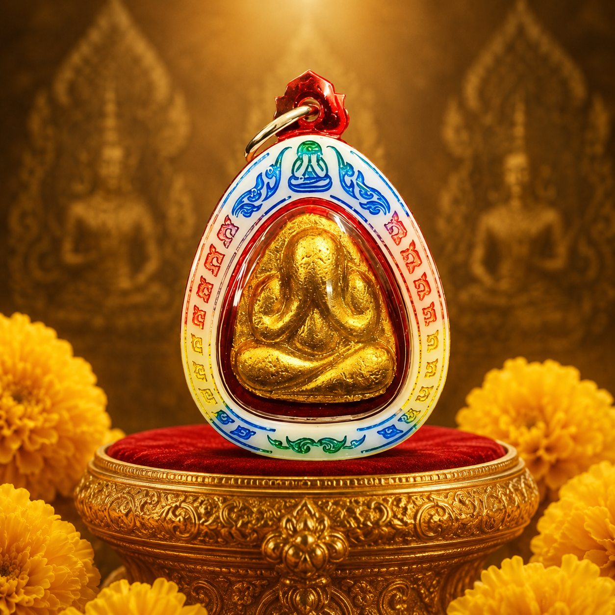 Phật Bịt Mắt Thái Lan (Phra Pidta)