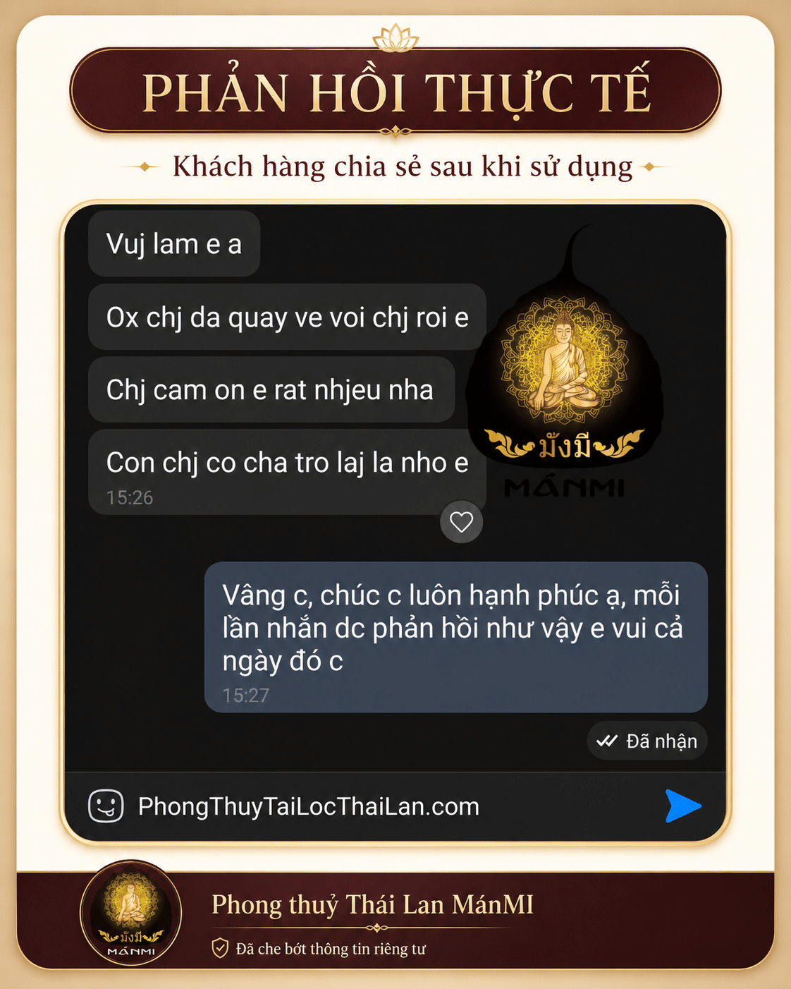Phản hồi khách hàng 2