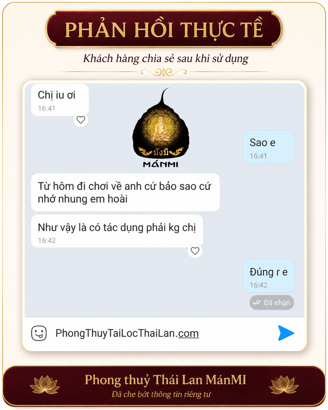 Phản hồi khách hàng 5
